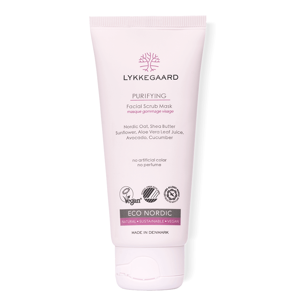 LYKKEGAARD Purifying Facial Scrub Mask
