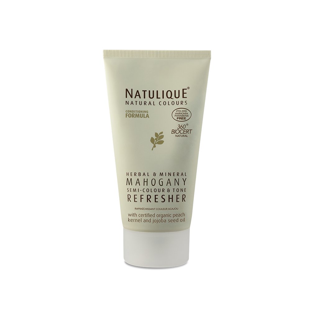 Natulique Herbal & Mineral Mahogany Semi Colour & Tone Refresher 150 ml