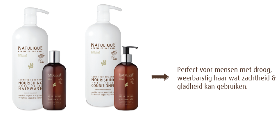 nourishing anti-frizz hairwash Natulique 250 ml momenteel niet leverbaar