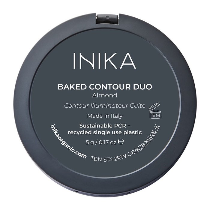 INIKA Organic Baked Contour Duo – Almond