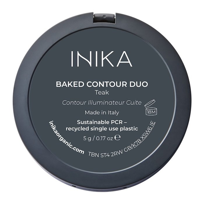 INIKA Organic Baked Contour Duo – Teak