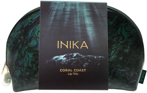 INIKA Coral Coast Xmas Lip Trio