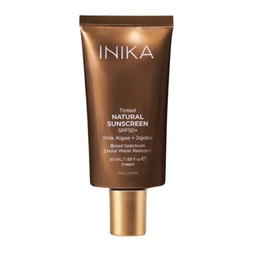 INIKA Organic Tinted Sunscreen Face SPF50+ 50 ML
